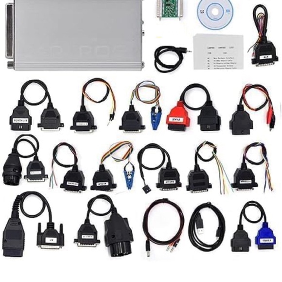 CARPROG V10.93 Full Auto ECU Programmer airbag Reset Detector Full Set 21 Adapte - Picture 2 of 6